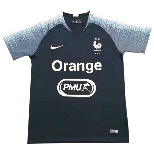 Camiseta de Entrenamiento Francia 2019 Azul Gris